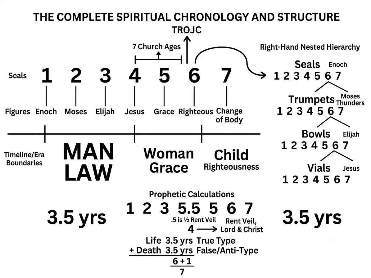 Complete spiritual chronology teaching chart