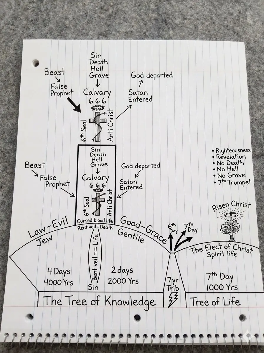 Ministry teaching chart 59